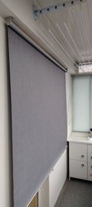 Монтаж рулонной шторы, рулонной шторы «день-ночь» на стену\потолок или в оконный проем