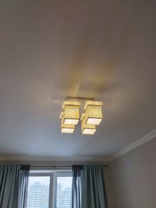 Сборка и навеска люстры