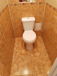 Установка напольного унитаза