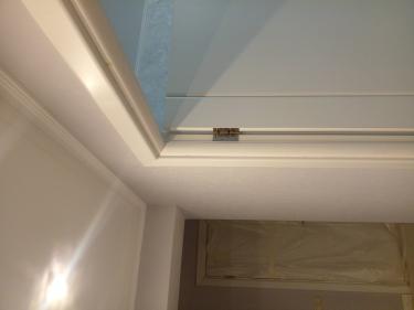 Монтаж потолочного полистрирол/пенополистирол плинтуса