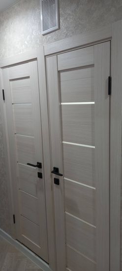 Установка межкомнатной одностворчатой двери (2 и более)