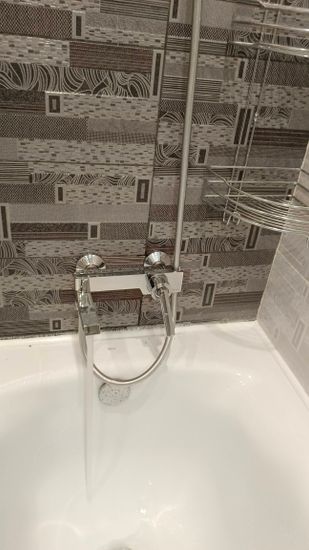 Установка смесителя (на готовые коммуникации)