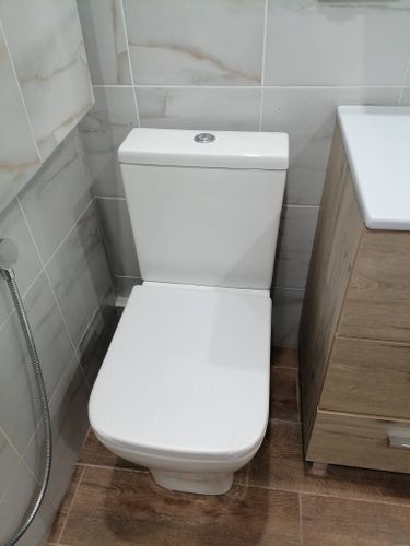 Установка напольного унитаза