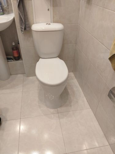 Установка напольного унитаза