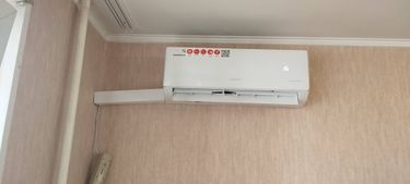 Установка сплит системы 7-9 kBTU (одноэтапный монтаж)