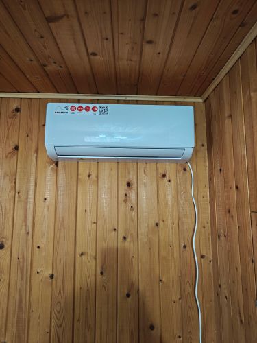 Установка сплит системы 7-9 kBTU (одноэтапный монтаж)