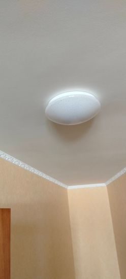 Монтаж и подключение настенно-потолочного светильника