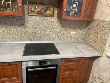 Установка и подключение встраиваемого электрического духового шкафа Установка столешницы ДСП Демонтаж духового шкафа с сохранением