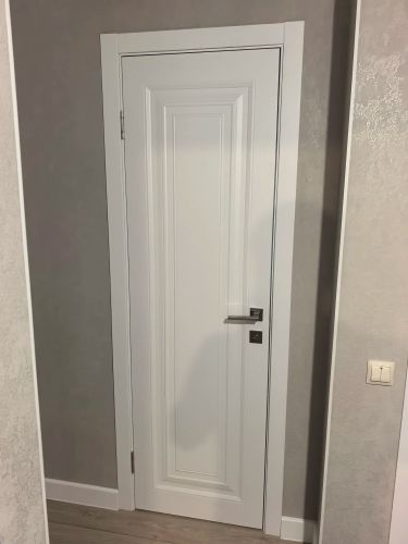 Оформление проёма добором и наличниками
