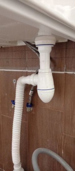 Установка раковины на кронштейнах
