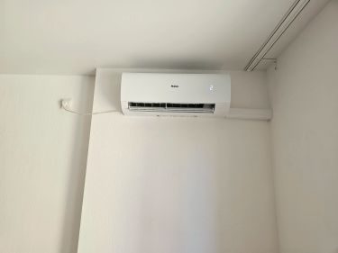 Установка сплит системы 7-9 kBTU (одноэтапный монтаж)