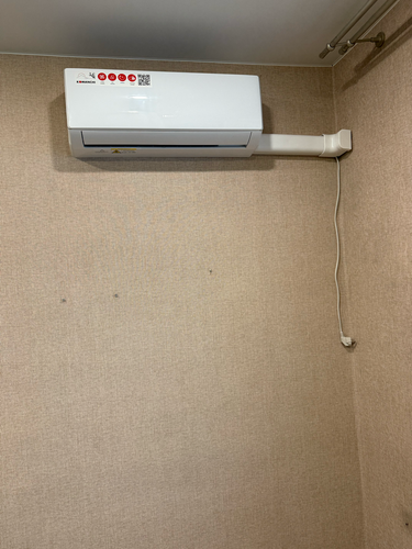 Установка сплит системы 7-9 kBTU (одноэтапный монтаж)