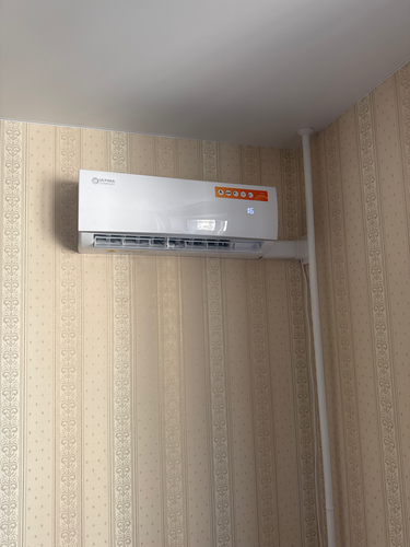 Установка сплит-системы мощностью охлаждения 7-9 kBTU