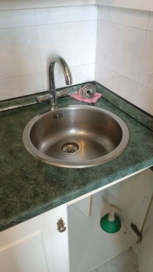 Устранение течи в доступном месте
