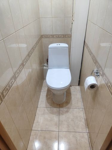 Установка напольного унитаза