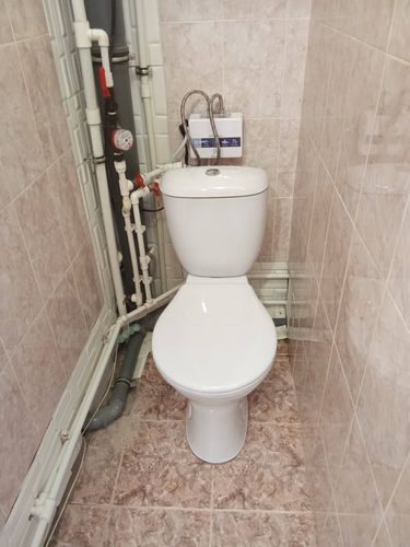 Установка напольного унитаза