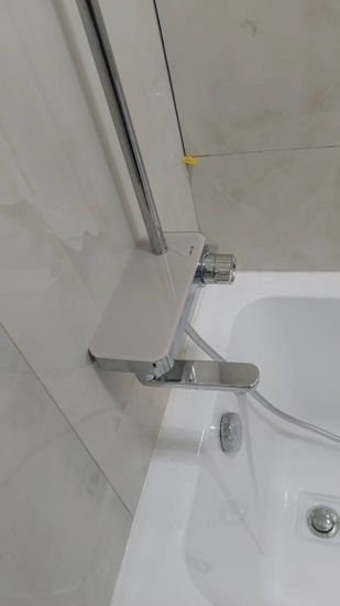 Установка смесителя (на готовые коммуникации)