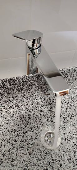 Установка комплекта: Тумба + Раковина + смеситель + зеркало