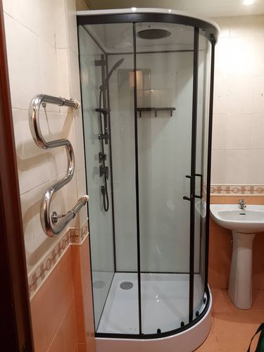 Установка раковины на пьедестале/полупьедестале