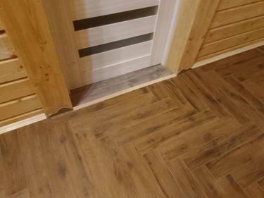 Монтаж деревянного/мдф плинтуса