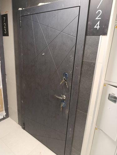 Установка входной двери весом до 95 кг