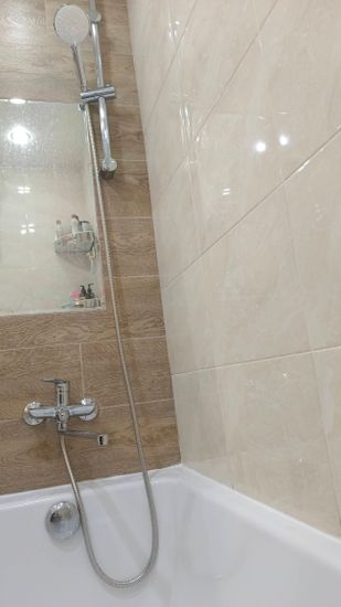 Установка смесителя (на готовые коммуникации)