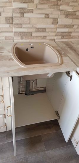 Сборка и установка проектной кухни под ключ Уменьшение глубины/высоты/ширины шкафов/фасадов/фальшпанелей