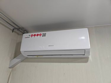 Установка сплит системы 7-9 kBTU (одноэтапный монтаж)