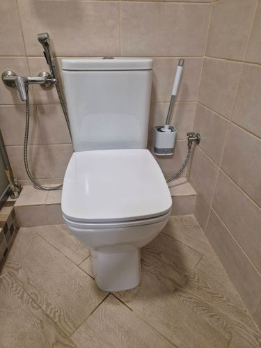 Установка напольного унитаза