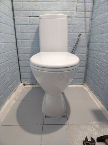 Установка напольного унитаза