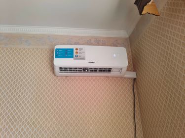 Установка сплит системы 7-9 kBTU (одноэтапный монтаж)