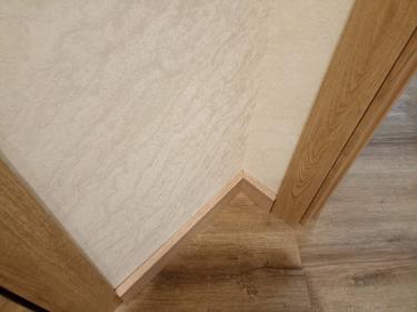 Монтаж деревянного/мдф плинтуса