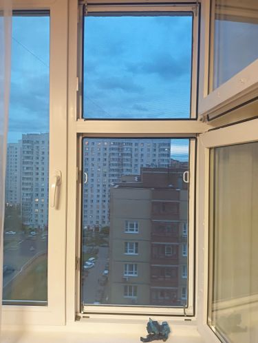 Установка москитной сетки