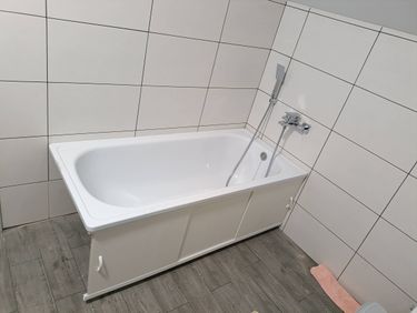 Установка акриловой/стальной ванны