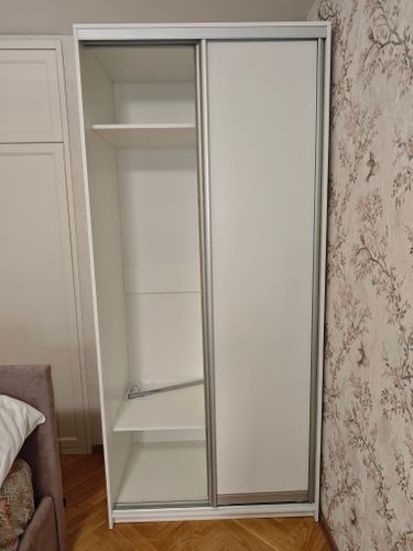 Сборка двухдверного шкафа-купе