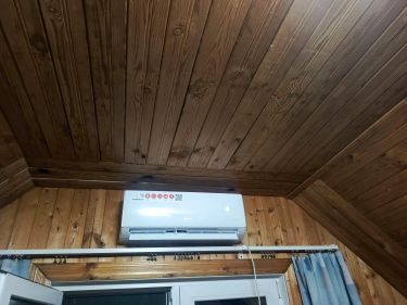 Установка сплит системы 7-9 kBTU (одноэтапный монтаж)