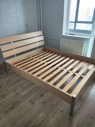 Сборка двуспальной кровати