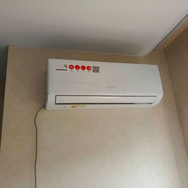 Установка сплит системы 7-9 kBTU (одноэтапный монтаж)