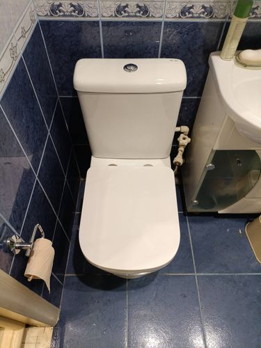 Установка напольного унитаза