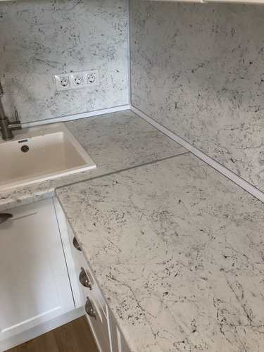 Демонтаж плинтуса столешницы без сохранения