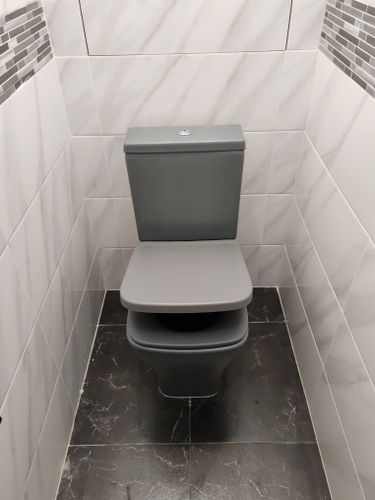 Установка напольного унитаза