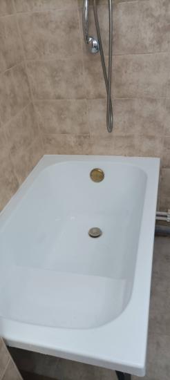 Установка акриловой/стальной ванны