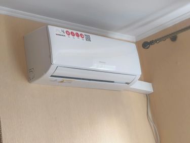 Установка сплит системы 7-9 kBTU (одноэтапный монтаж)