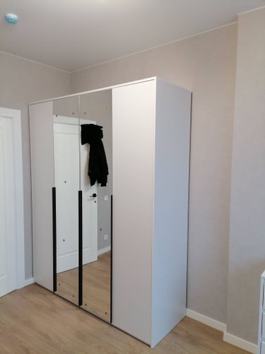 Сборка, установка и крепёж комода 4 ящика