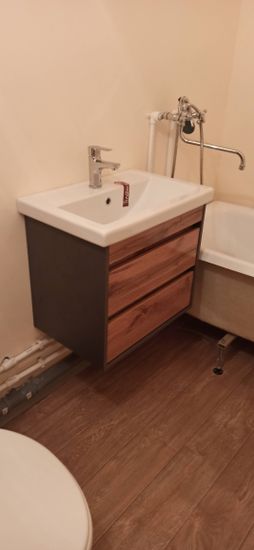 Демонтаж раковины