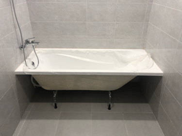 Демонтаж акриловой/стальной ванны