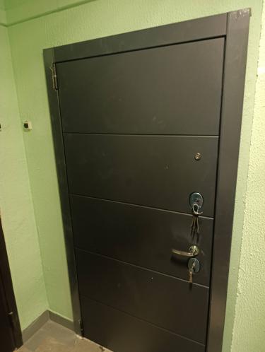 Установка входной двери весом до 95 кг