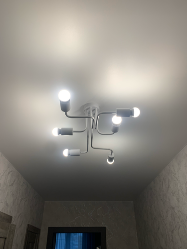 Сборка и навеска люстры