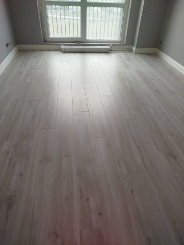 Прямая укладка ламината с подложкой более 20 кв.м