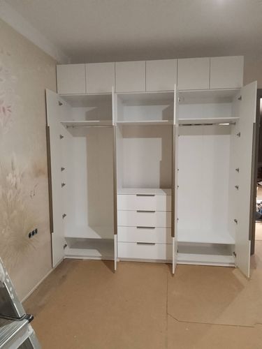 Сборка, установка и крепёж комода 4 ящика